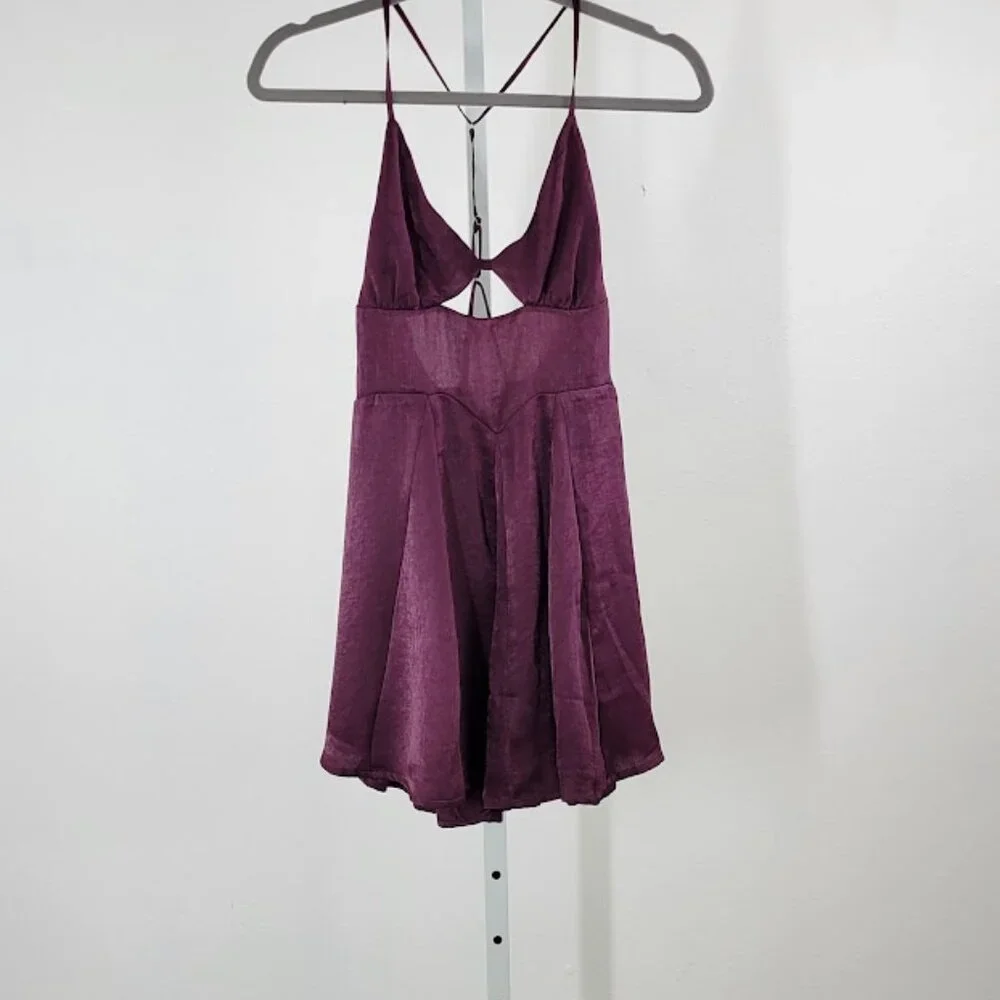 FREE PEOPLE good catch slip mini dress Sz XS NEW - Picture 6 of 8